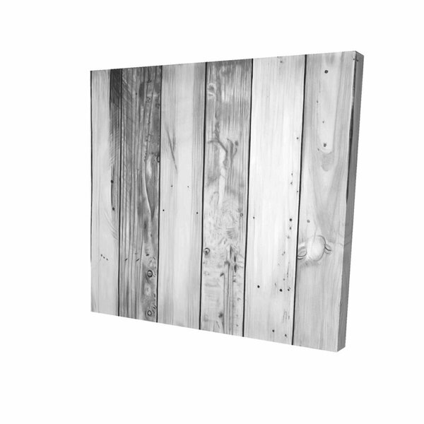 Begin Home Decor 12 x 12 in. Wood Texture-Print on Canvas 2080-1212-MI105